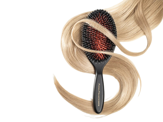 Fiona Franchimon Flat Brush | Massage & Detangling plaukų šepetys