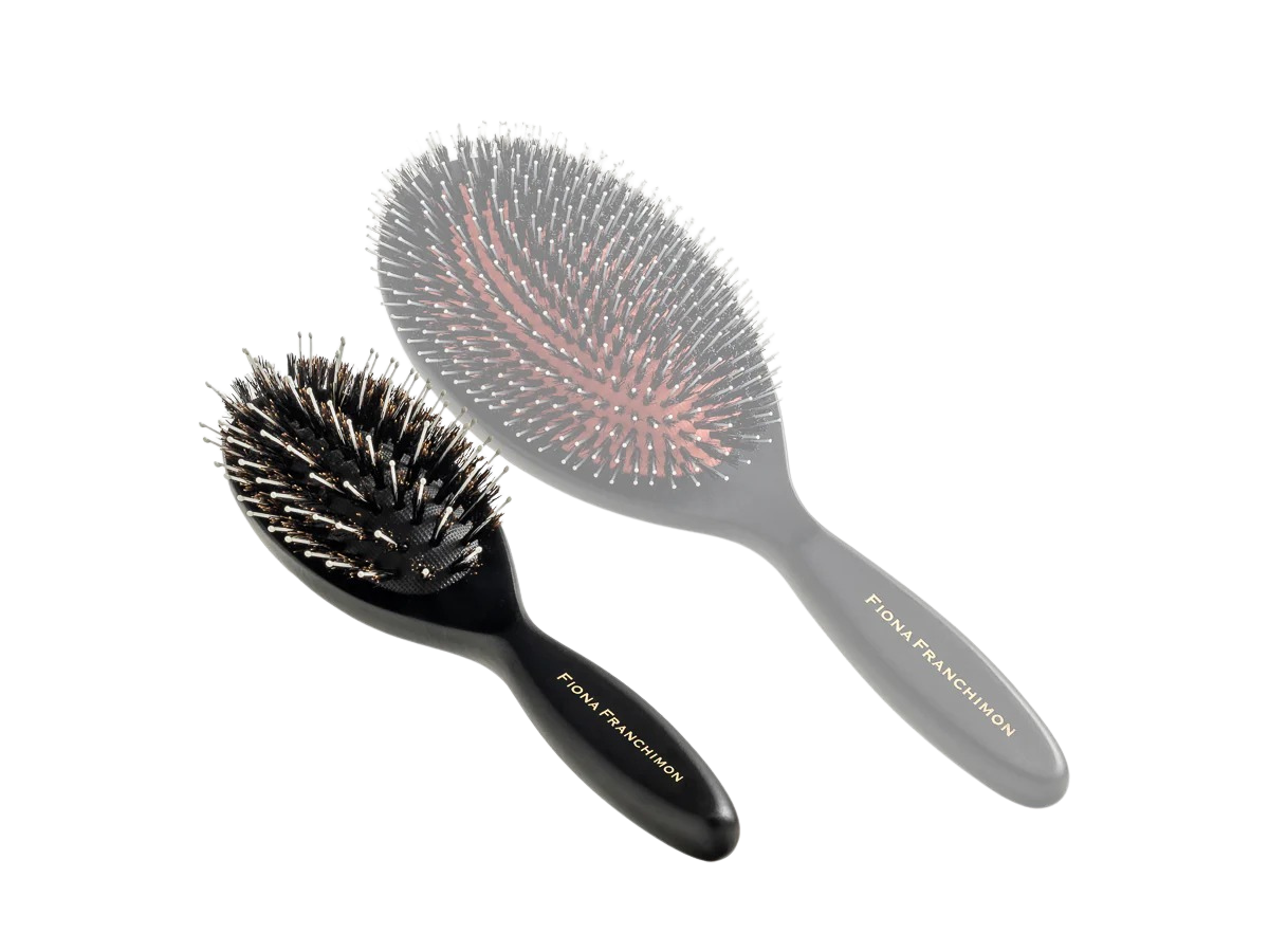 Fiona Franchimon Flat Pocket Brush | Massage & Detangling plaukų šepetys