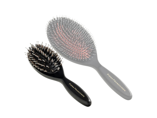 Fiona Franchimon Flat Pocket Brush | Massage & Detangling plaukų šepetys