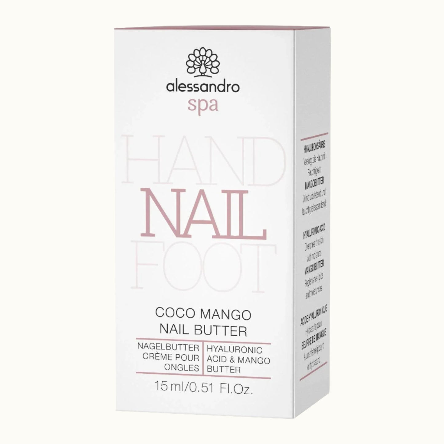 Maitinamasis Nagų Sviestas su Hialuronu | COCO MANGO NAIL BUTTER