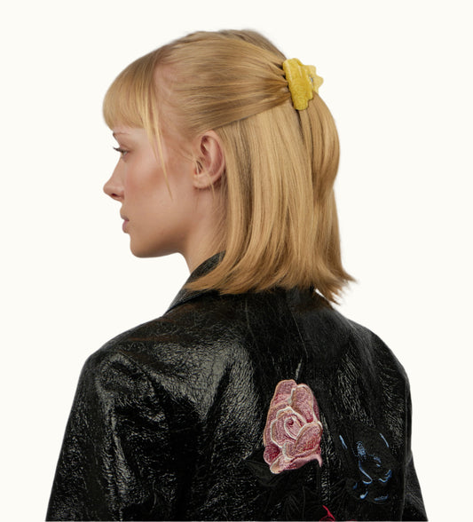 Pernille Wavy Mini Light Yellow | SUI AVA