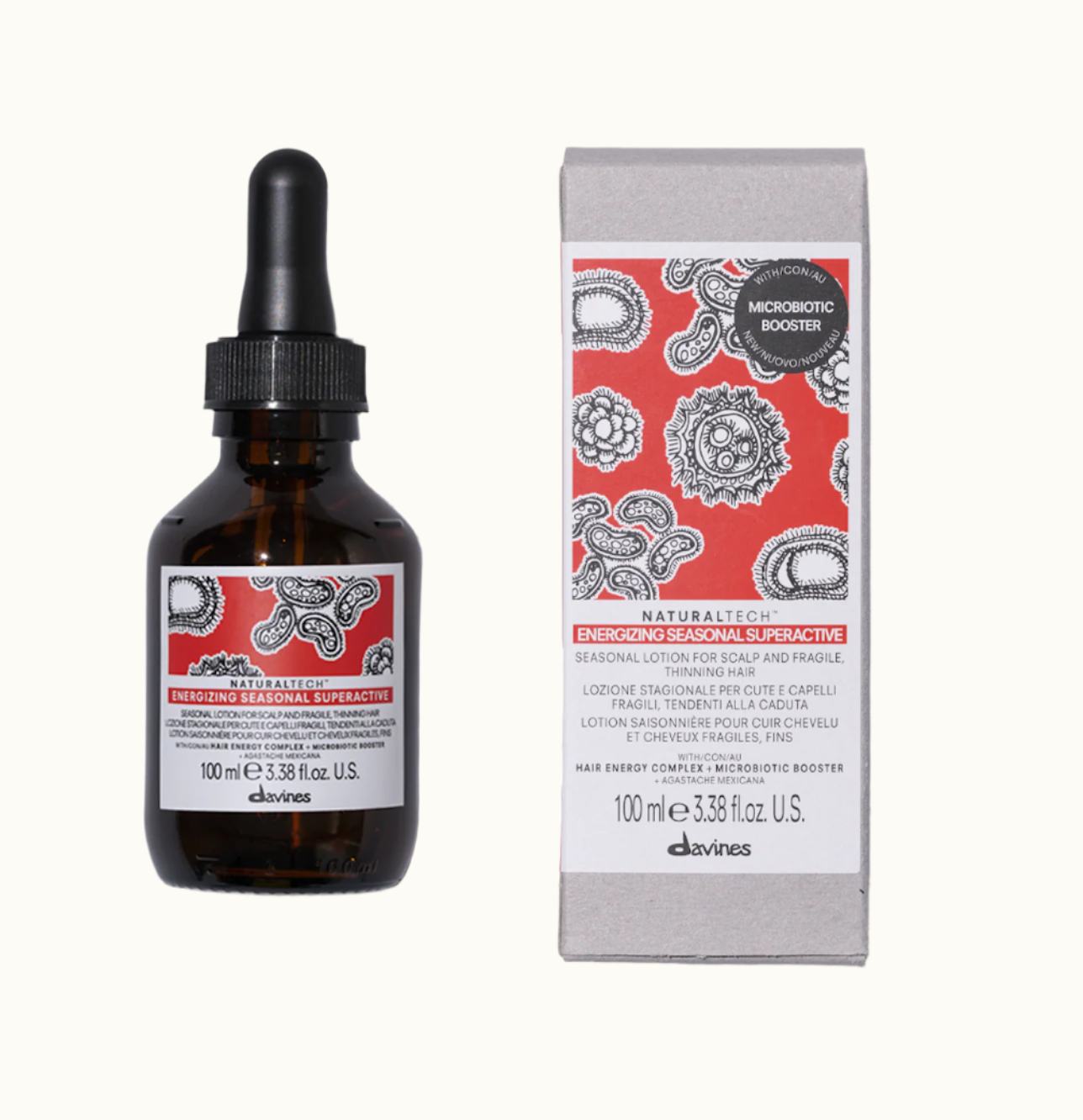 Serumas nuo Sezoninio Plaukų Slinkimo PH: 5.4 | ENERGIZING