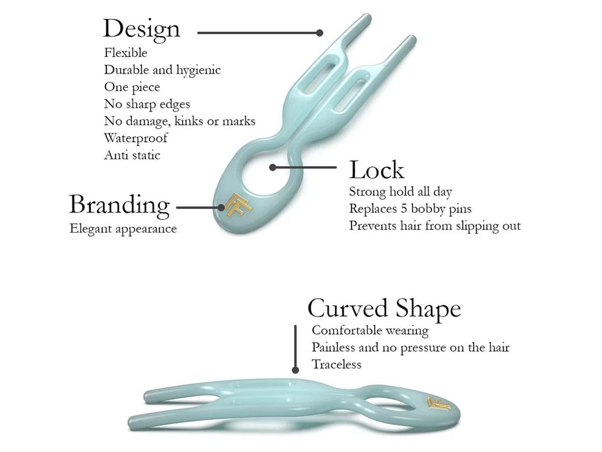 Plaukų Segtukai Nº1 HAIRPIN | Fiona Franchimon