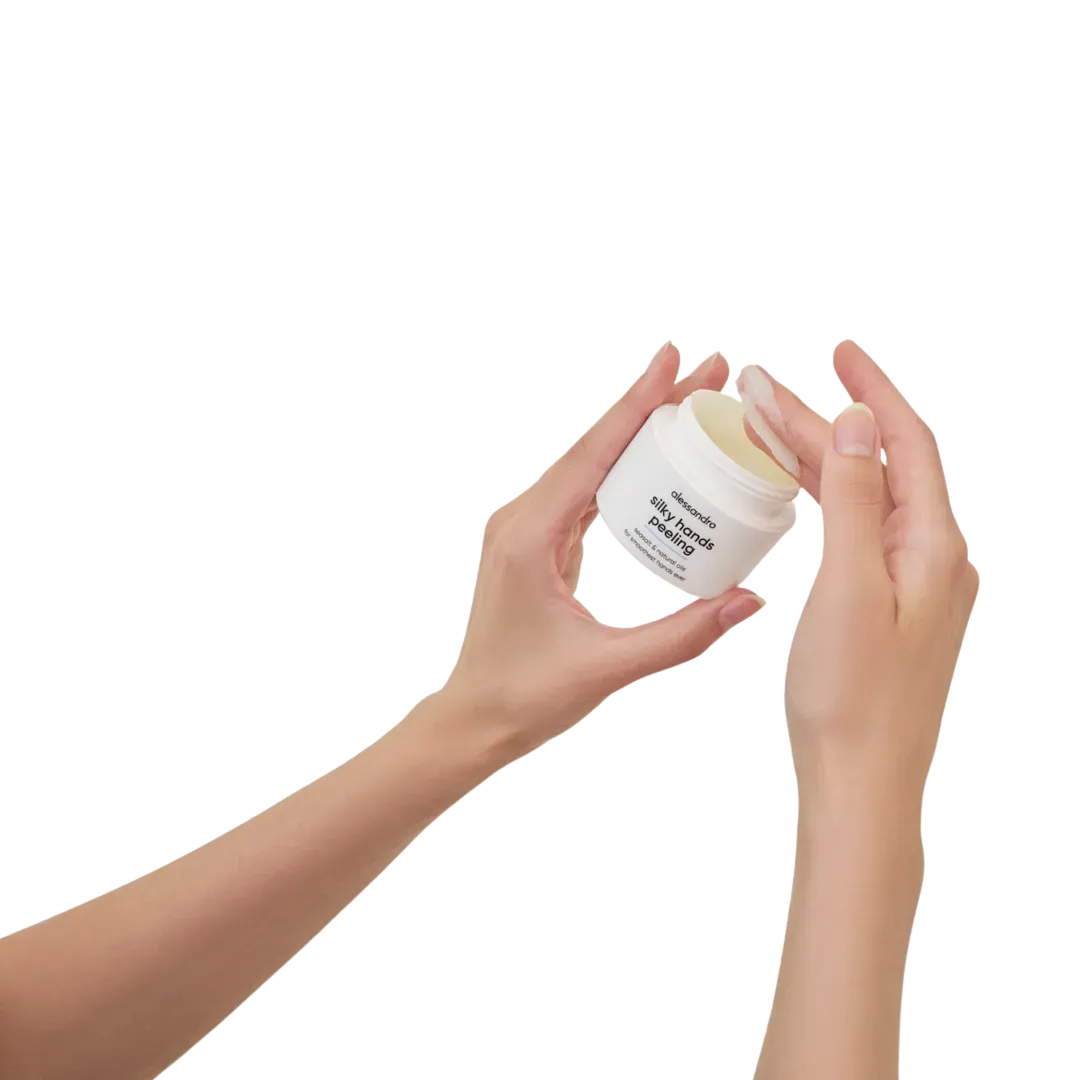 Rankų šveitiklis su jūros druska ir natūraliais aliejais | SILKY HANDS PEELING