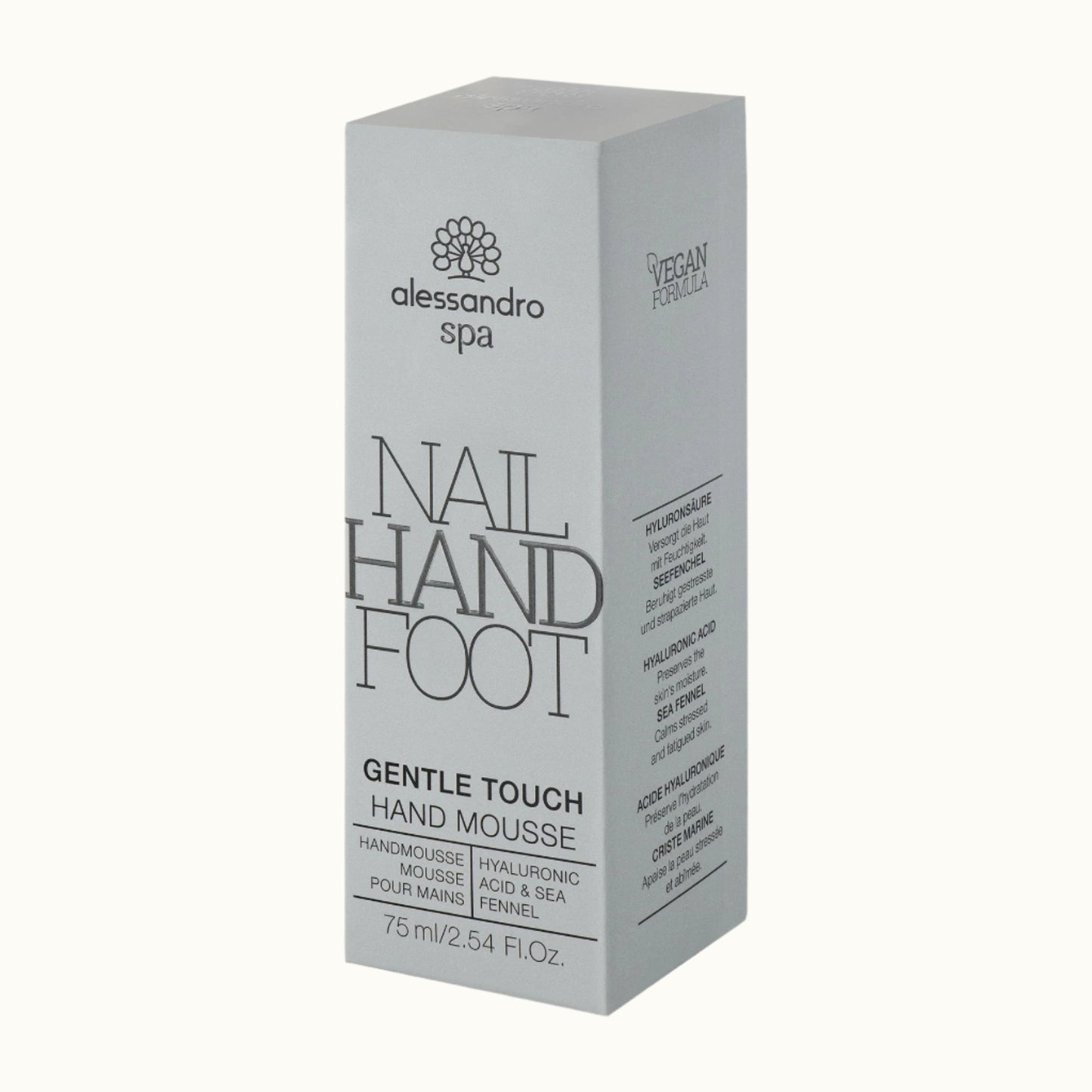 Unisex Rankų Kremas – Putos su Hialurono Rūgštimi | GENTLE TOUCH