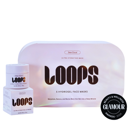 DEW CLOUD DUO RINKINYS | VEIDUI IR LŪPOMS