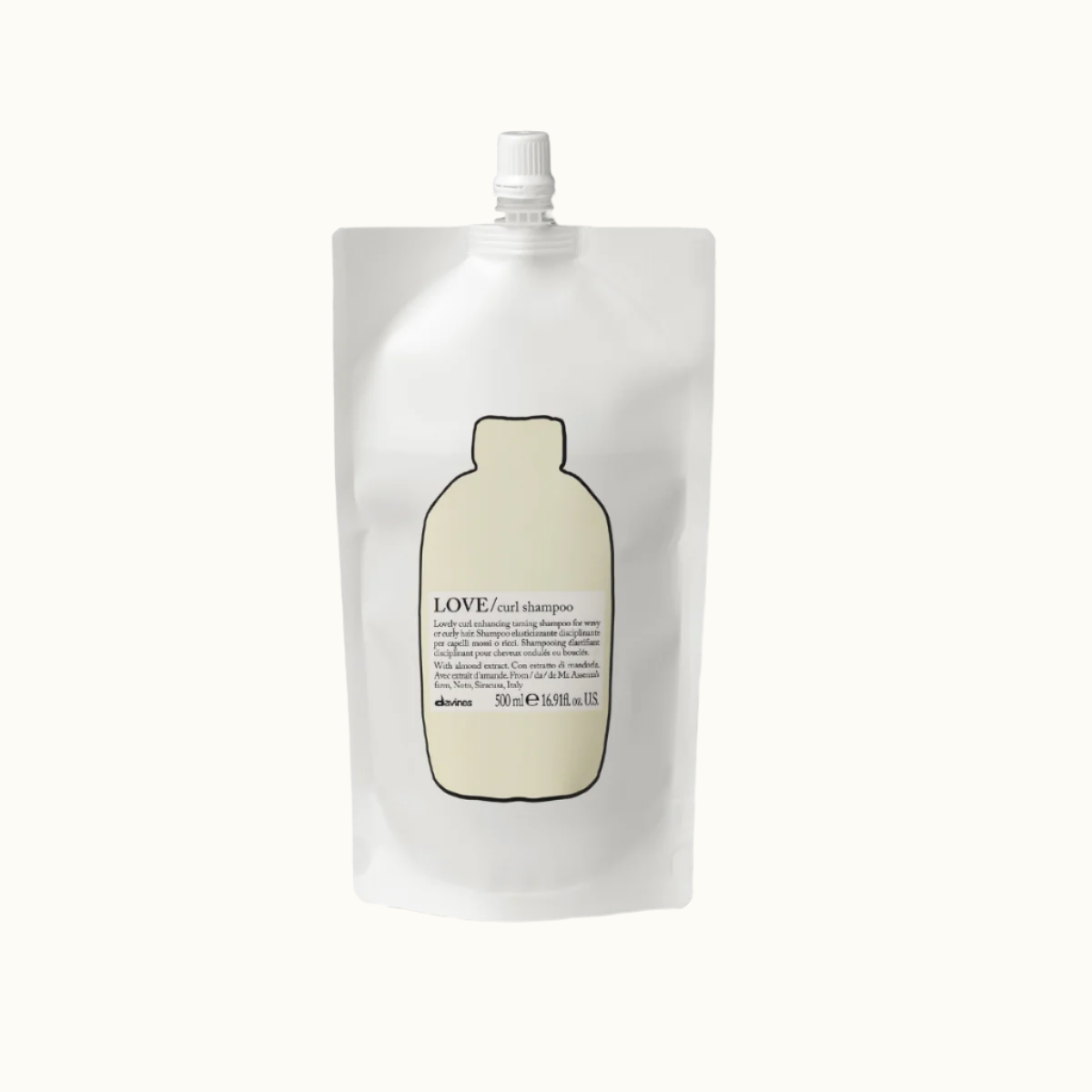 Šampūno Garbanotiems Plaukams Papildymas | LOVE CURL