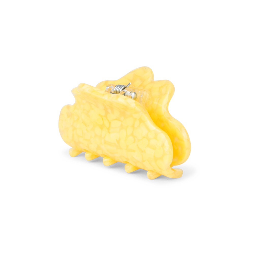 Pernille Wavy Mini Light Yellow | SUI AVA