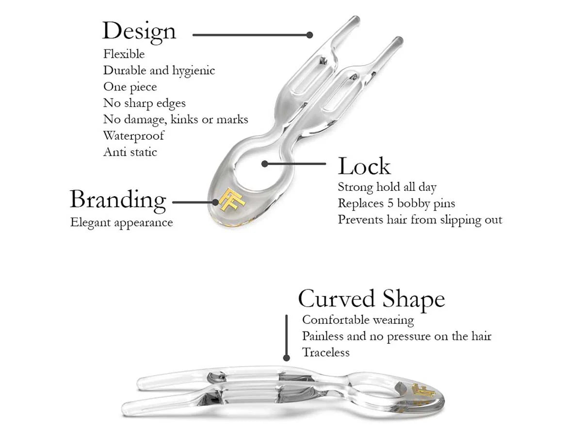 Plaukų Segtukai Nº1 HAIRPIN | Fiona Franchimon