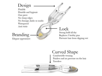 Plaukų Segtukai Nº1 HAIRPIN | Fiona Franchimon