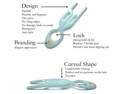 Plaukų Segtukai Nº1 HAIRPIN | Fiona Franchimon
